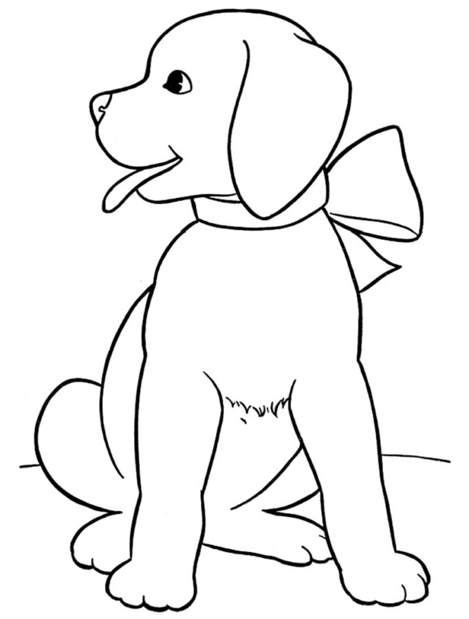 Desenho de Cachorros para imprimir