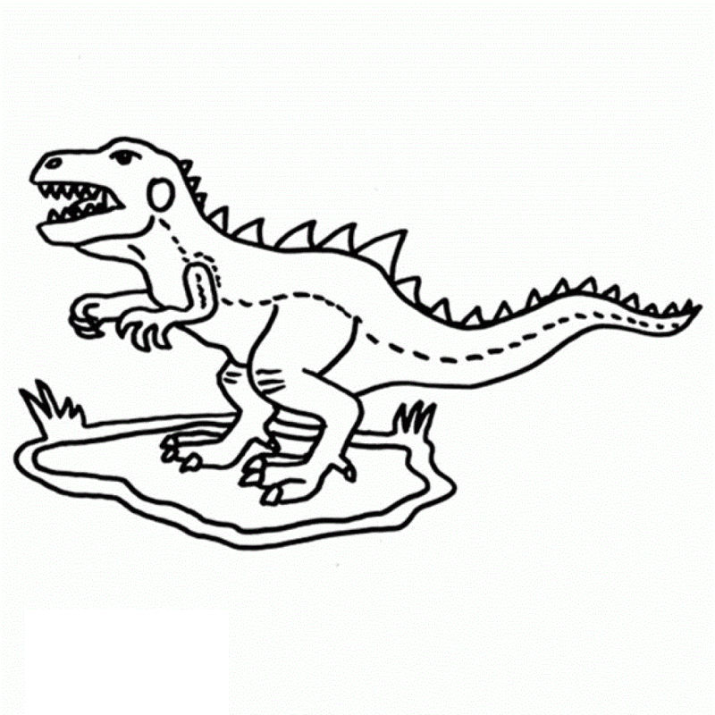 Desenho de Dinossauros para imprimir