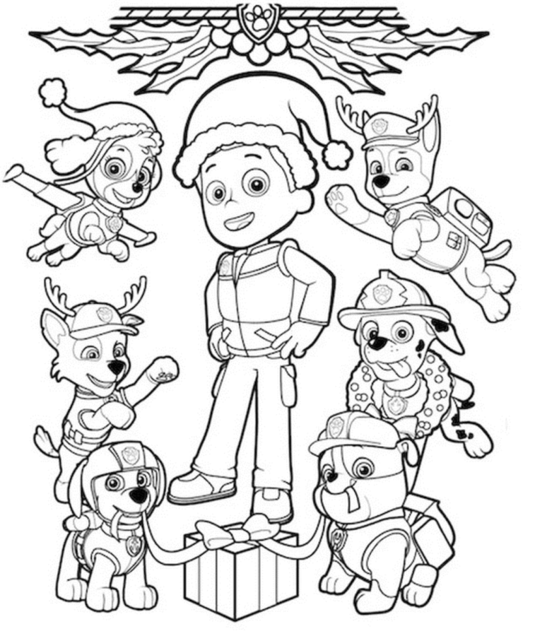 Desenho de Patrulha Canina para imprimir