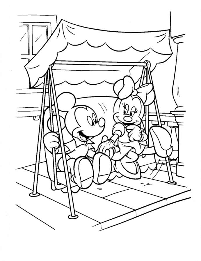 Desenho de Mickey Mouse para imprimir