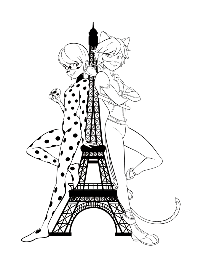Desenho de Ladybug para imprimir