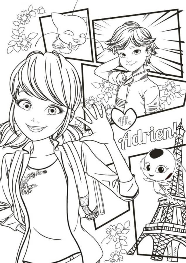Desenho de Ladybug para imprimir
