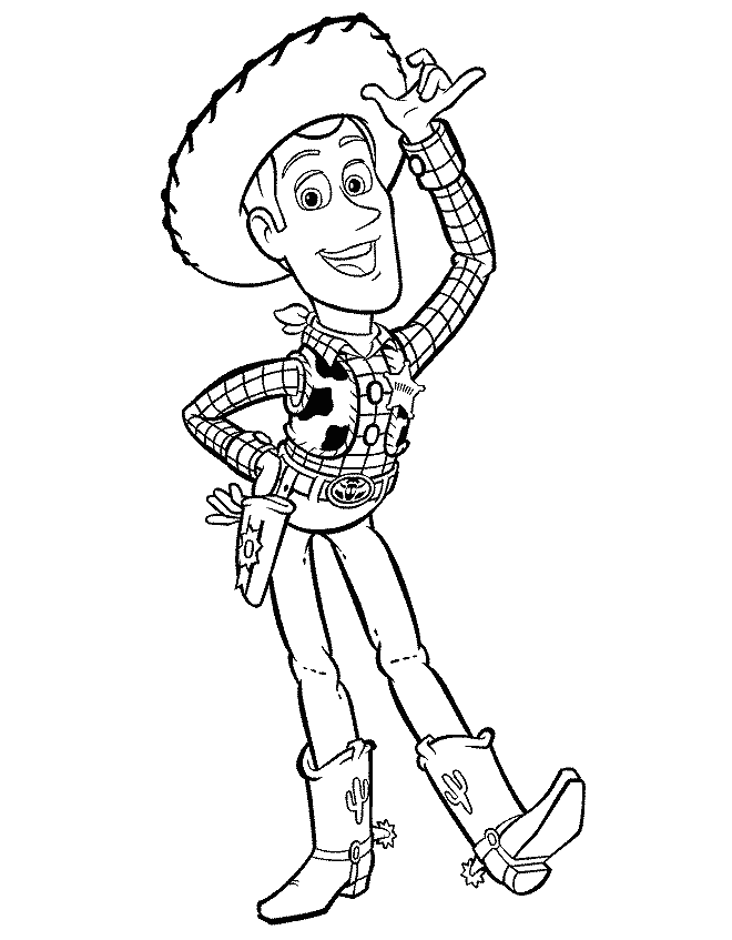 Desenho de Toy Story para imprimir