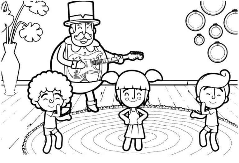Imprimir Mundo Bita para Colorir