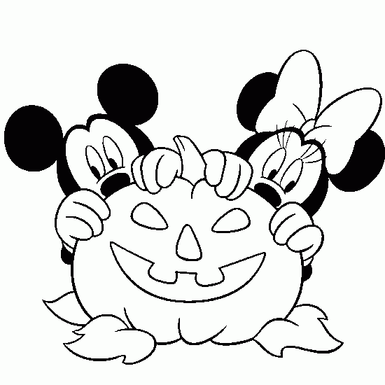 Desenho de Halloween para imprimir