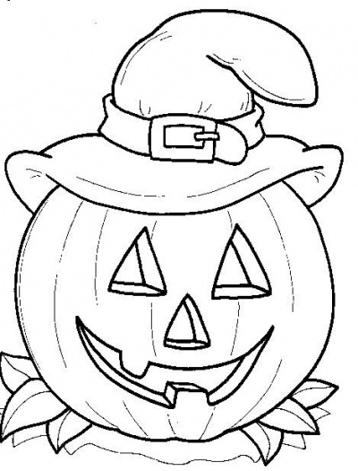 Desenho de Halloween para imprimir