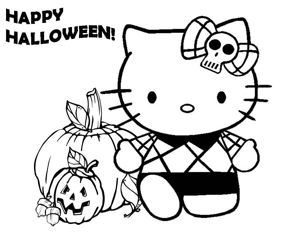 Desenho de Halloween para imprimir