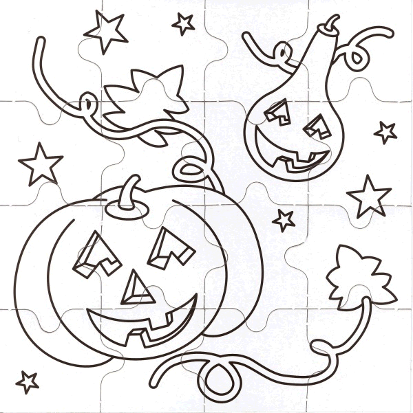 Desenho de Halloween para imprimir