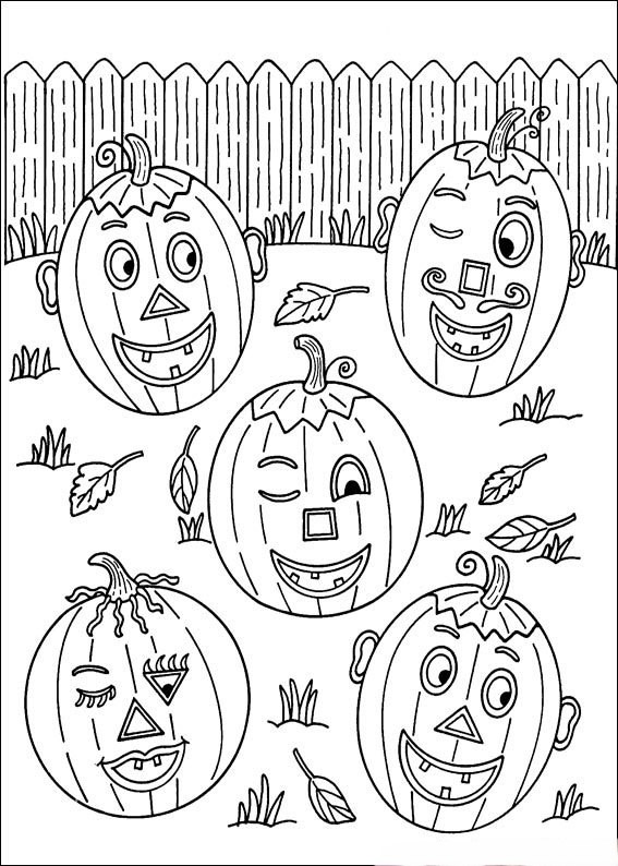 Desenho de Halloween para imprimir