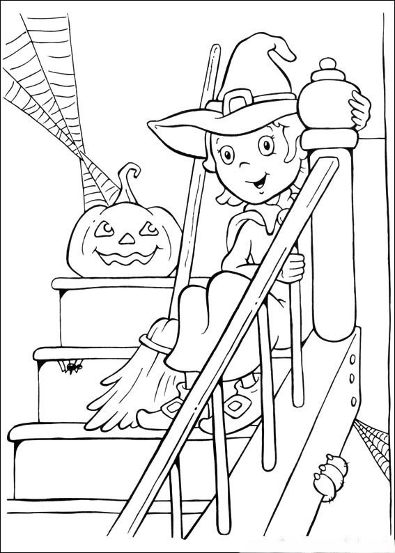 Desenho de Halloween para imprimir