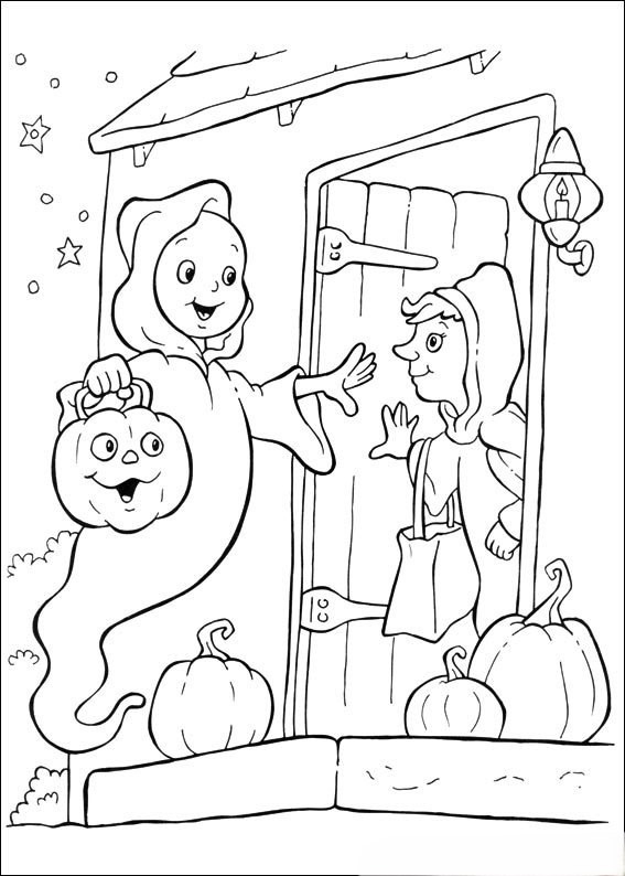 Desenho de Halloween para imprimir