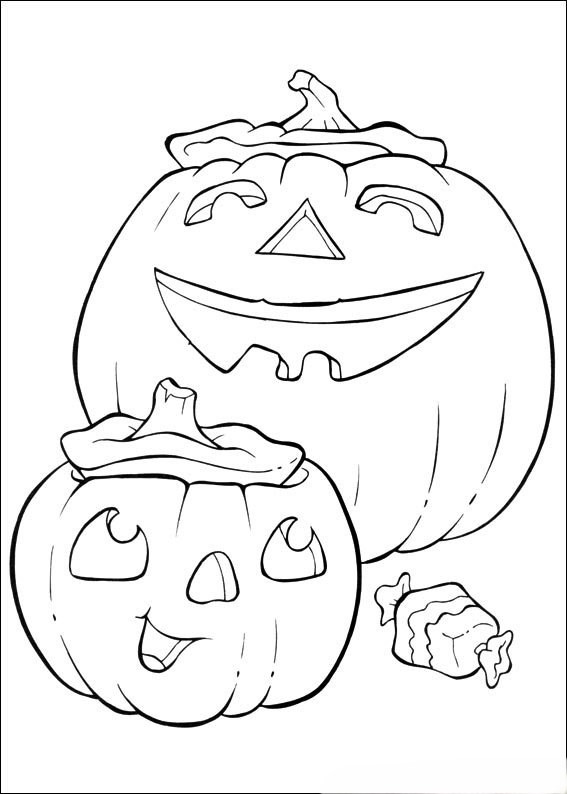 Desenho de Halloween para imprimir