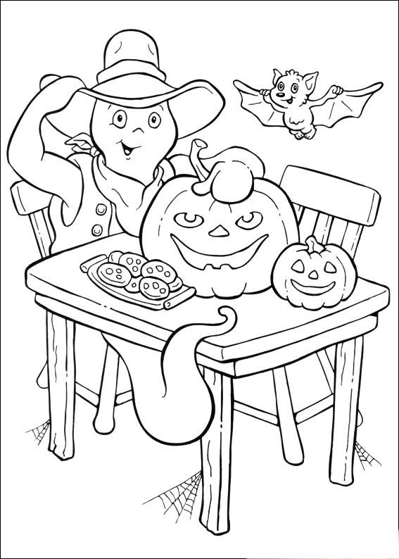 Desenho de Halloween para imprimir