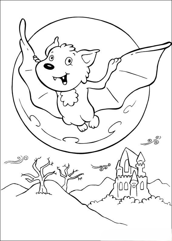 Desenho de Halloween para imprimir