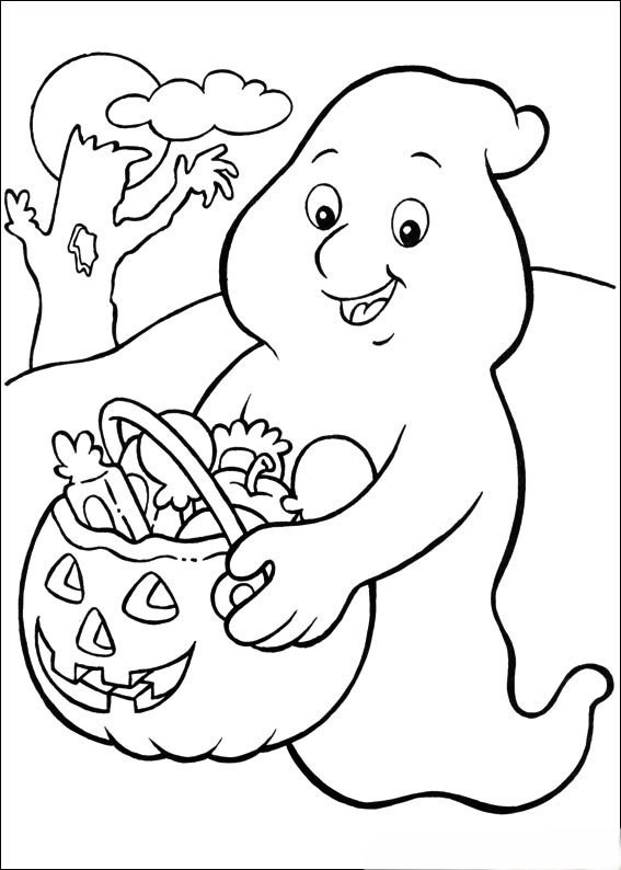 Desenho de Halloween para imprimir