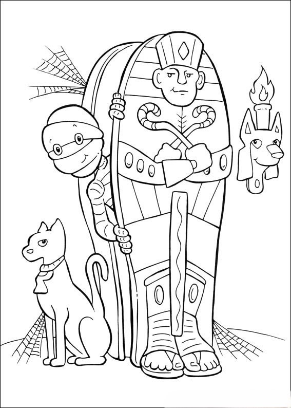 Desenho de Halloween para imprimir
