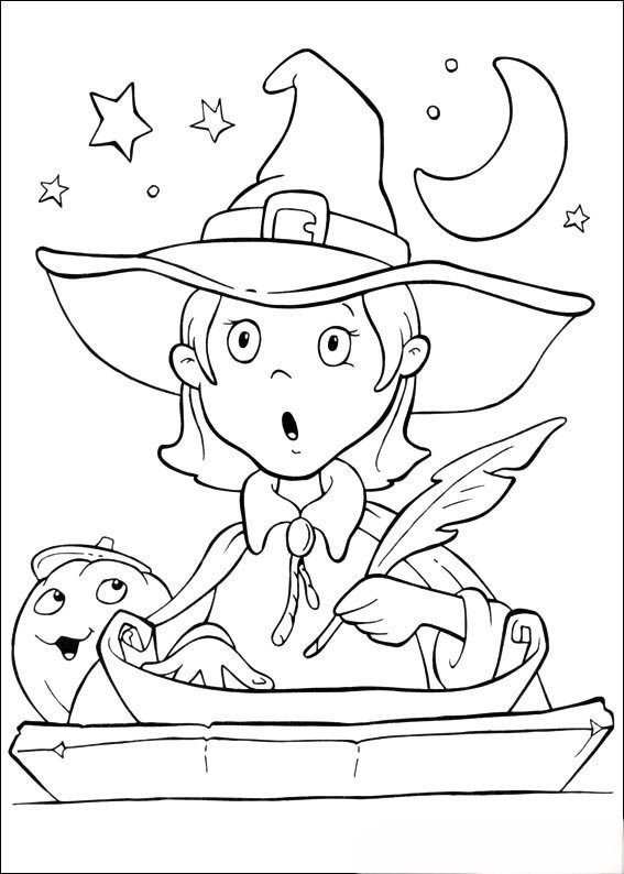 Desenho de Halloween para imprimir