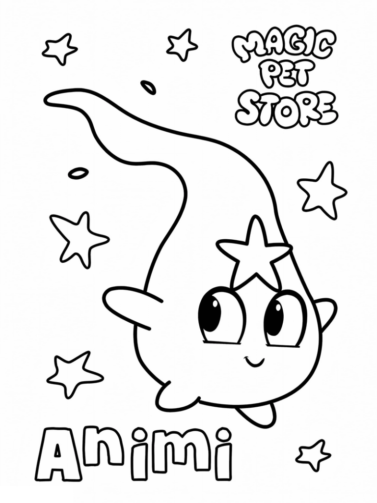Desenho de Morphle para imprimir