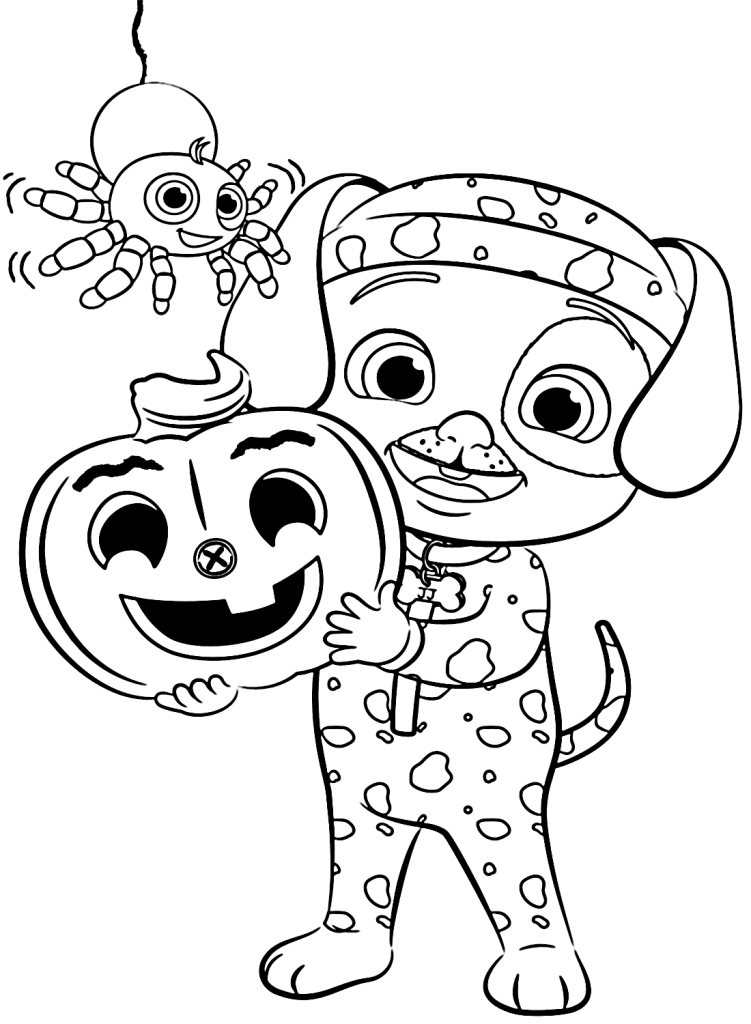 Desenho de CoComelon para imprimir