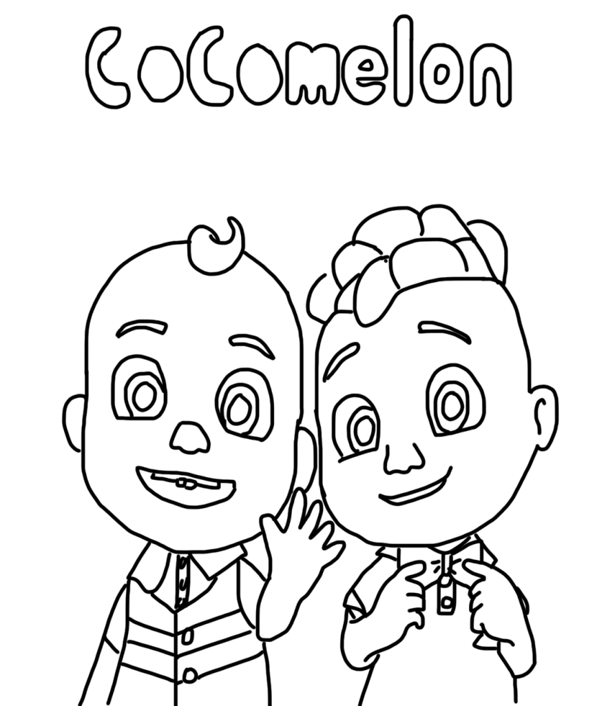 Desenho de CoComelon para imprimir