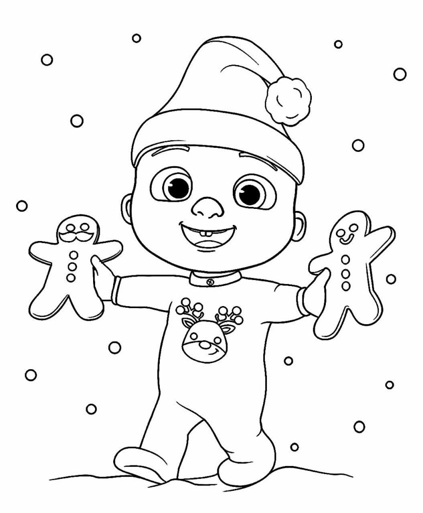 Desenho de CoComelon para imprimir