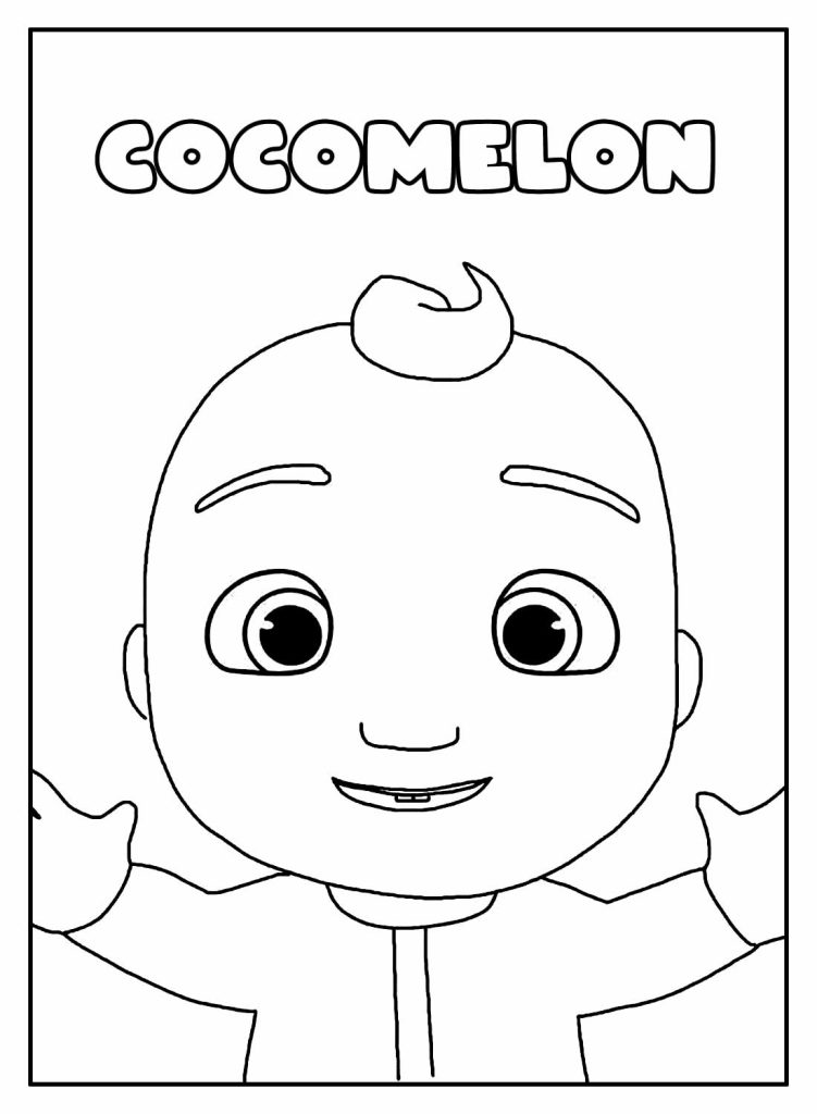 Desenho de CoComelon para imprimir