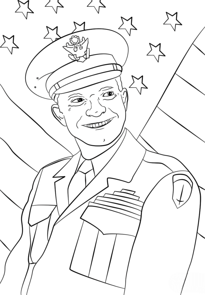 Desenho de Soldados para imprimir