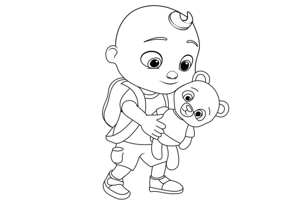 Desenho de CoComelon para imprimir
