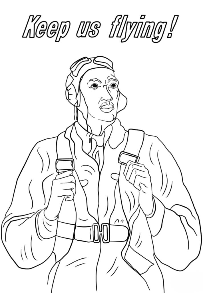 Desenho de Soldados para imprimir