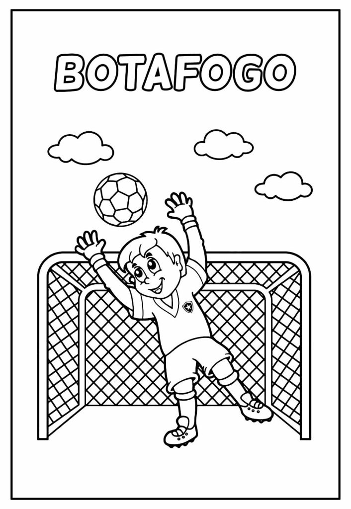 Imprimir Botafogo De Futebol E Regatas Para Colorir Mundo Colorir Desenhos