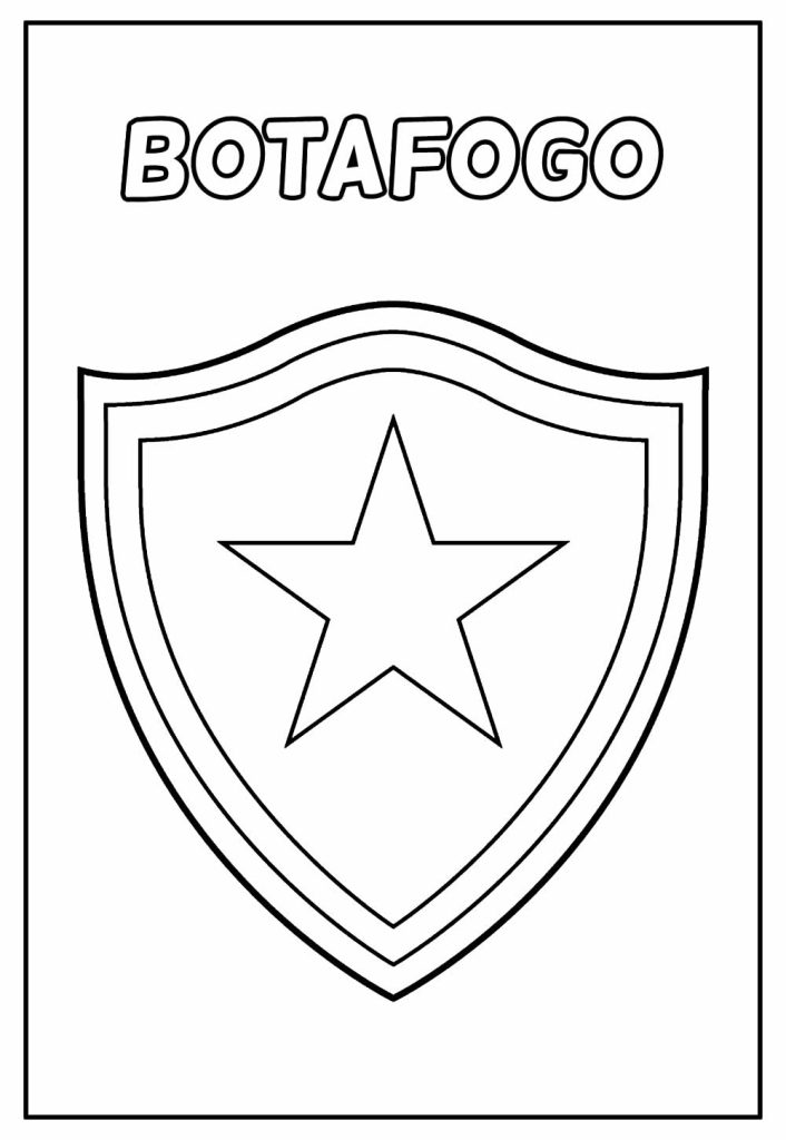 Imprimir Botafogo De Futebol E Regatas Para Colorir Mundo Colorir Desenhos