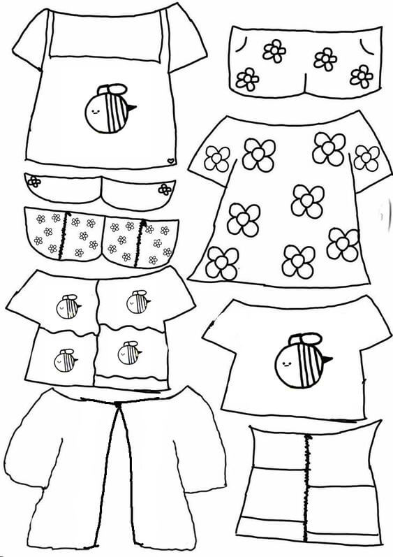 Desenho de Paper Duck para imprimir