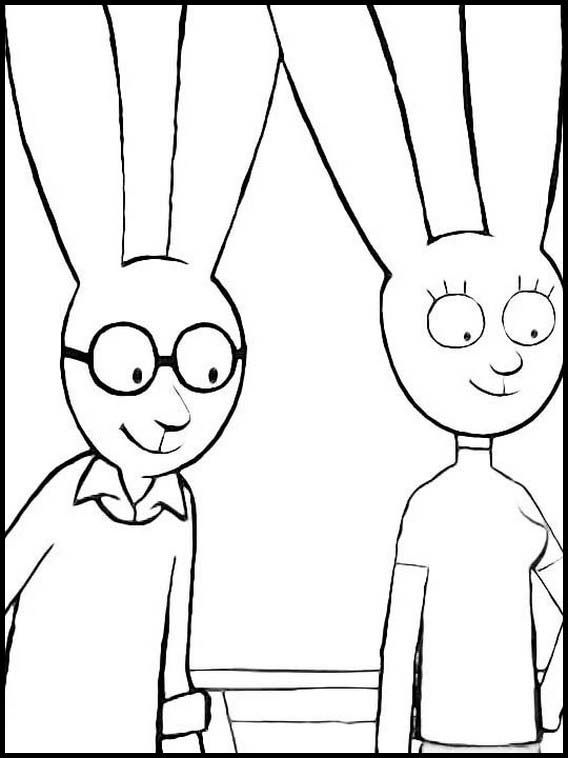 Desenho de Simon, o Supercoelho para imprimir