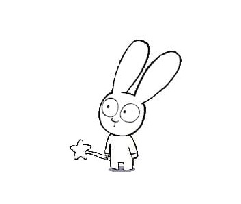Desenho de Simon, o Supercoelho para imprimir