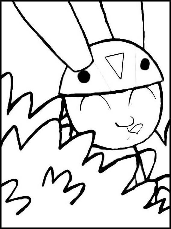 Desenho de Simon, o Supercoelho para imprimir
