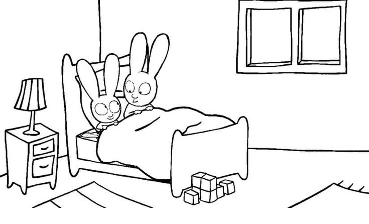 Desenho de Simon, o Supercoelho para imprimir