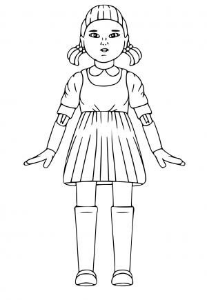 Desenho de Round 6 para imprimir