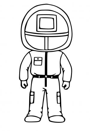 Desenho de Round 6 para imprimir