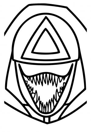 Desenho de Round 6 para imprimir
