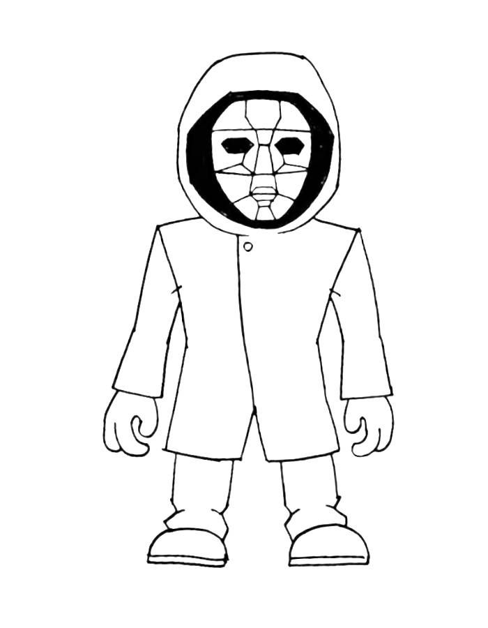 Desenho de Round 6 para imprimir
