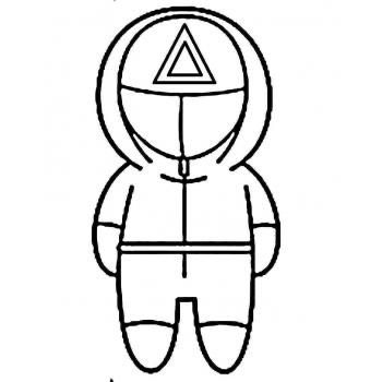 Desenho de Round 6 para imprimir