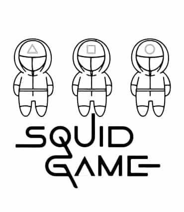 Desenho de Round 6 para imprimir