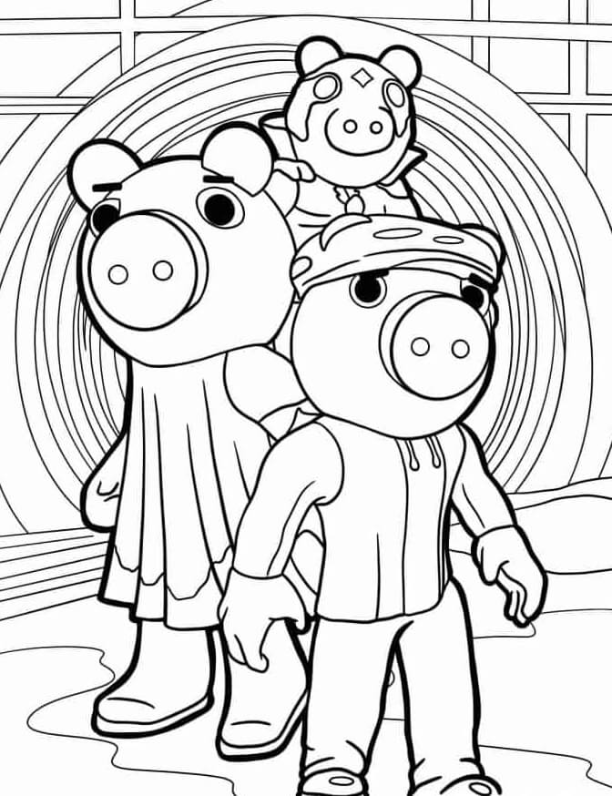 Desenho de Roblox para imprimir