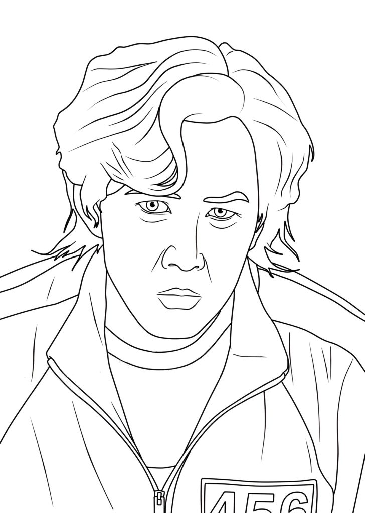 Desenho de Round 6 para imprimir