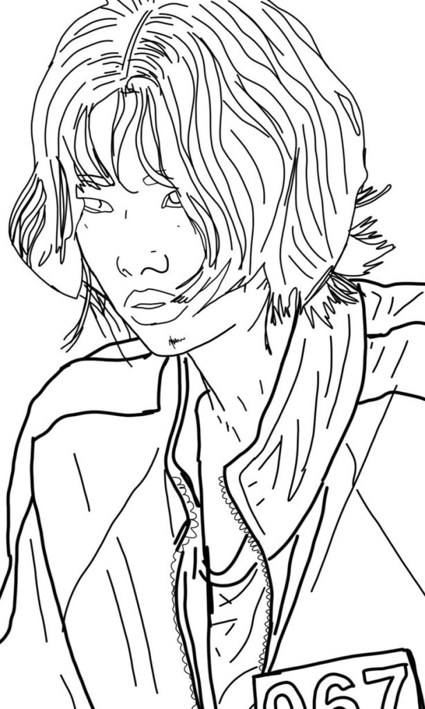 Desenho de Round 6 para imprimir