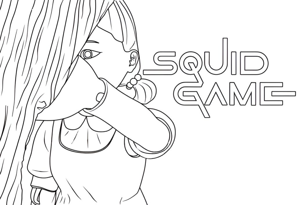 Desenho de Round 6 para imprimir