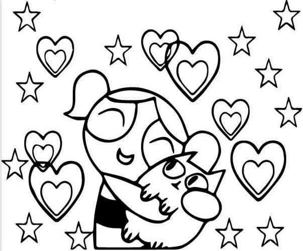 Desenho de As Meninas Superpoderosas para imprimir