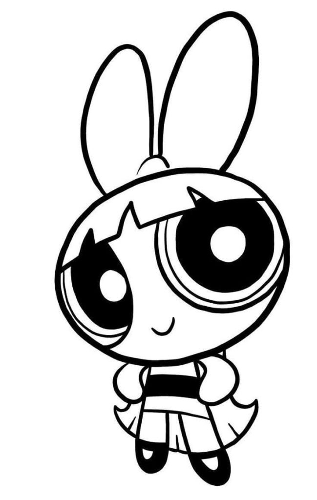 Desenho de As Meninas Superpoderosas para imprimir