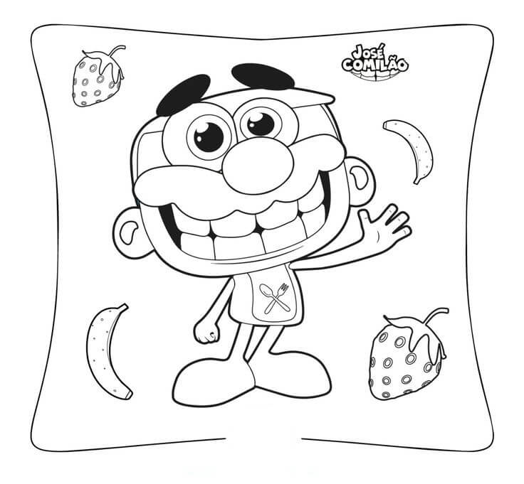 Desenho de José Comilão para imprimir