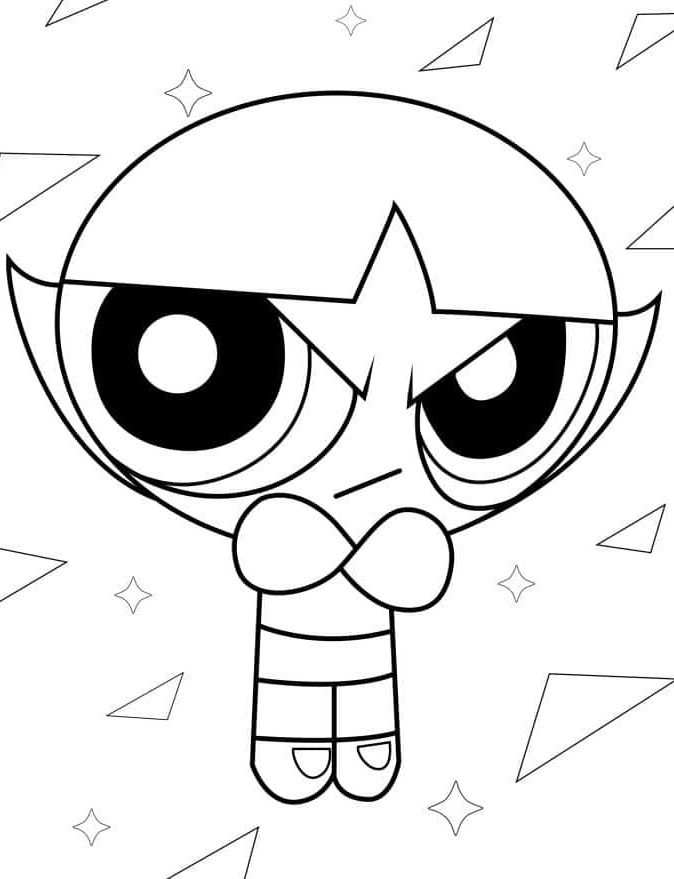 Desenho de As Meninas Superpoderosas para imprimir